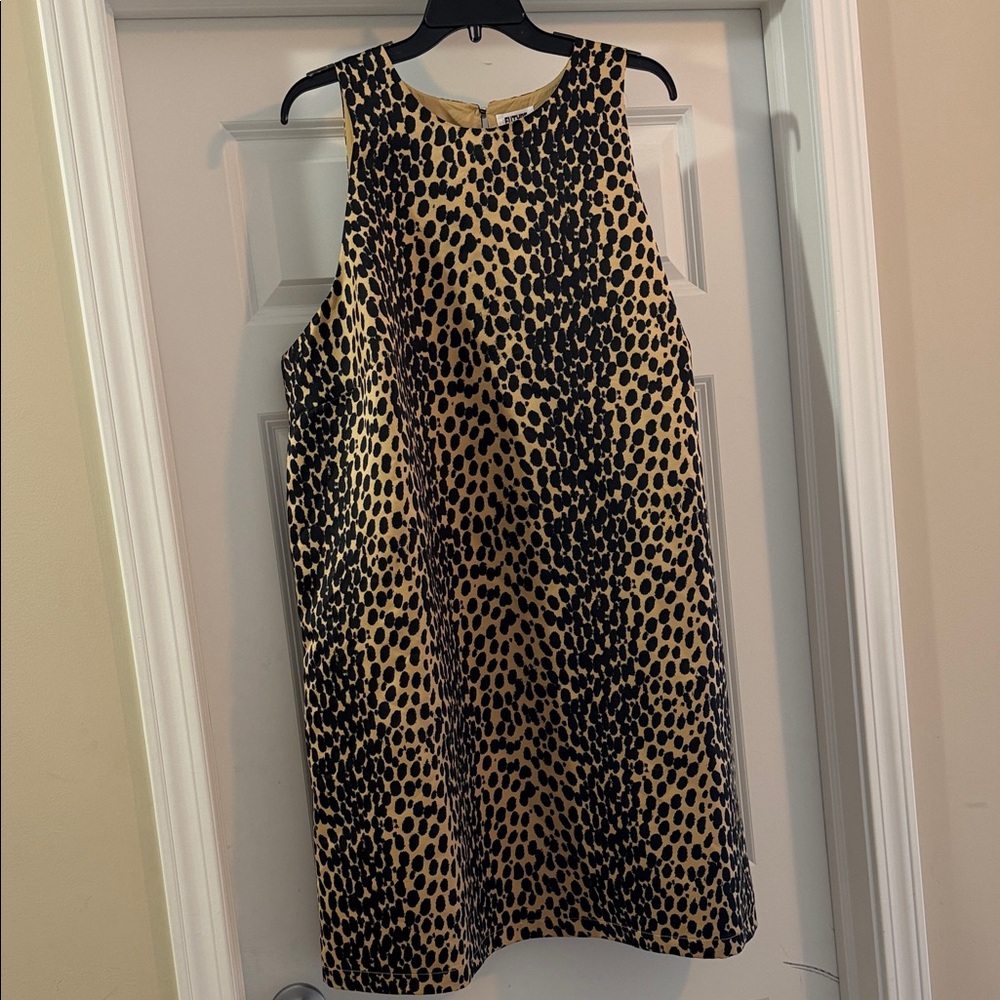 Future Collective Leopard Print Sleeveless Dress
